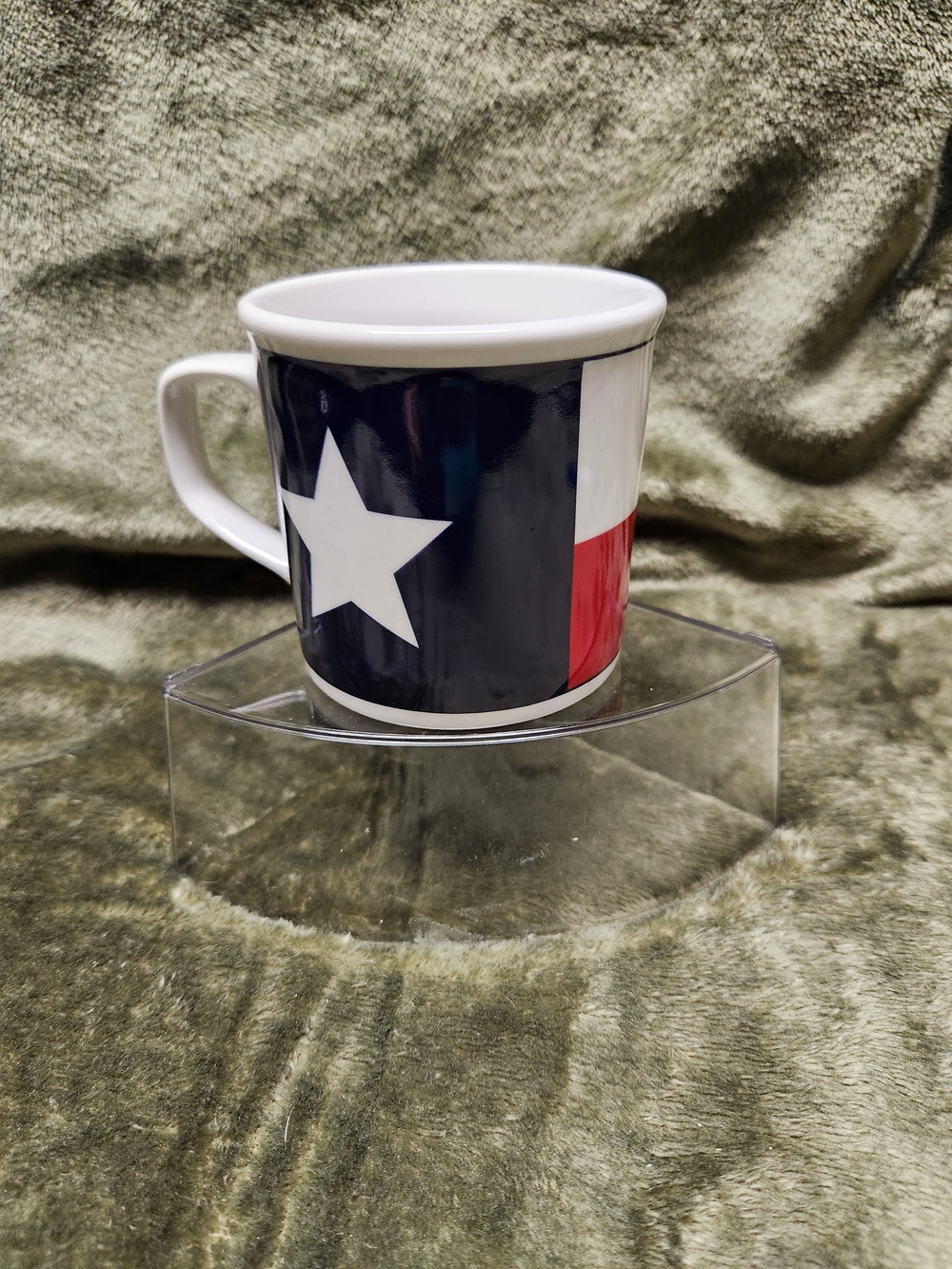Texas State Flag Coffee Mug  Red, White & Blue